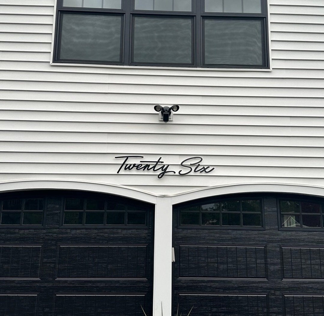 Script Address Sign ,script House Numbers, Custom House Numbers Sign