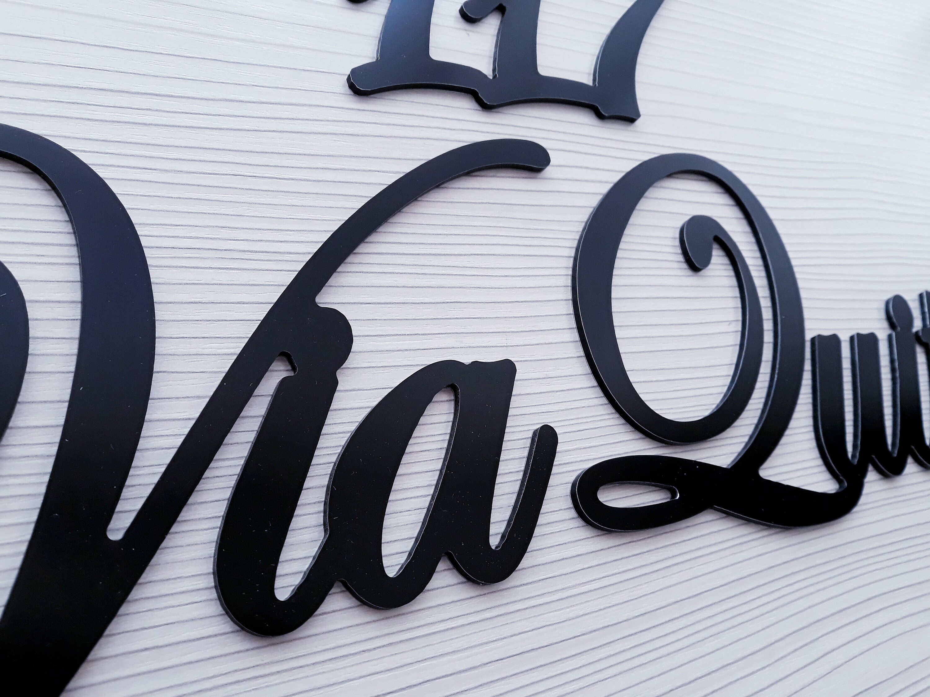 Script Address Sign Metalgarage Address Scriptscript House Etsy Canada