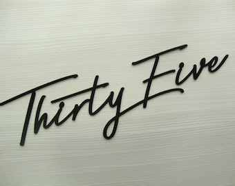 Script Address Sign ,Script house numbers, Custom house numbers sign Cursive, aluminum address, Address Numbers,Address Signs black