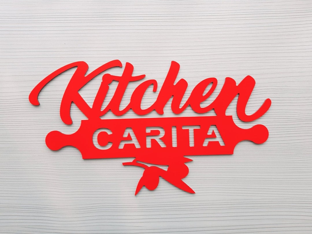 Custom Name Kitchen Sign Metal,kitchen Sings House Decor,wall Hangings Signs Kitchen Metal Wall