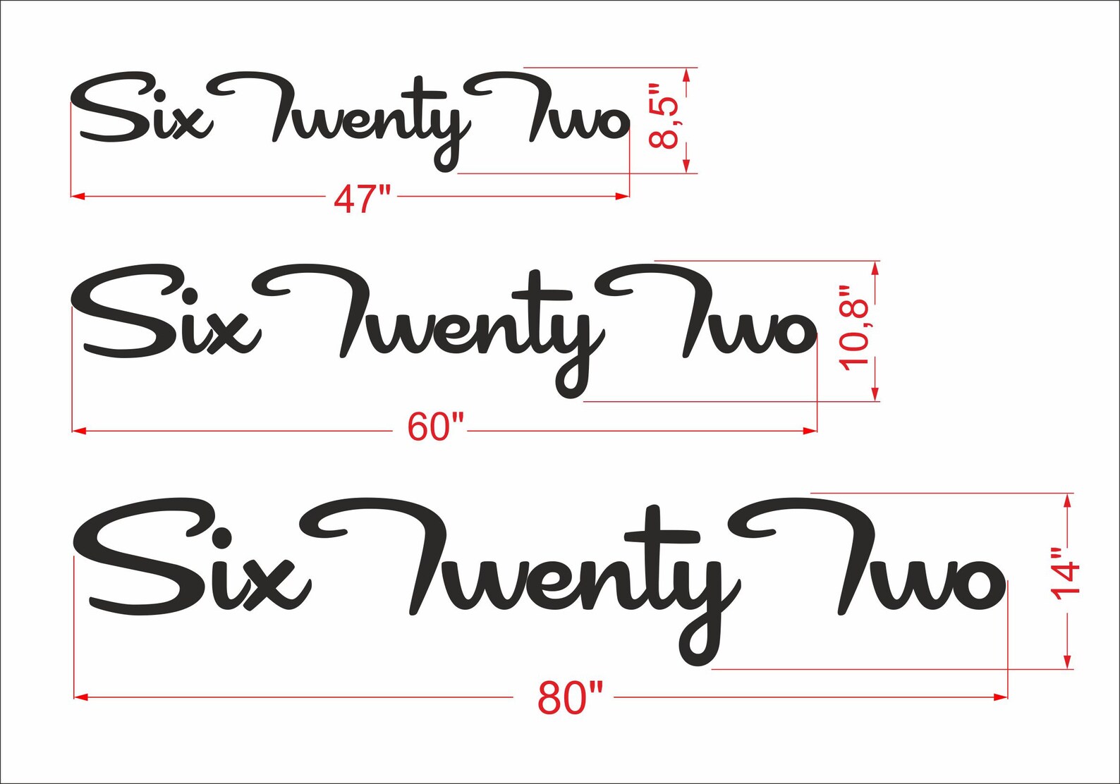 Mid Century House Numbers Mcm House Numbers Retro House Etsy