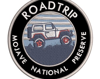 Sew-On Decorative Souvenir Applique Mojave Desert Embroidered Patch Iron-On Sew-On Decorative Souvenir Applique Mojave Desert Embroidered Patch Iron-On