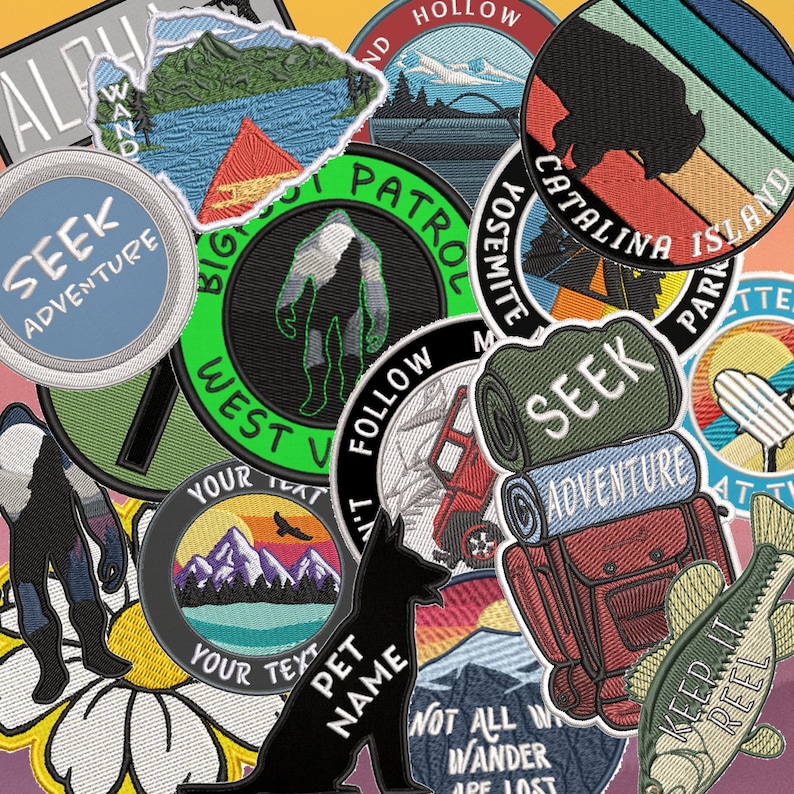 Mars Explorer Patch/Iron-On Patch/Red Planet/NASA/Sci-Fi Space Gift/Musk Inspired/Embroidered Sew-On Applique for Vest/Jacket Clothing Bags image 8