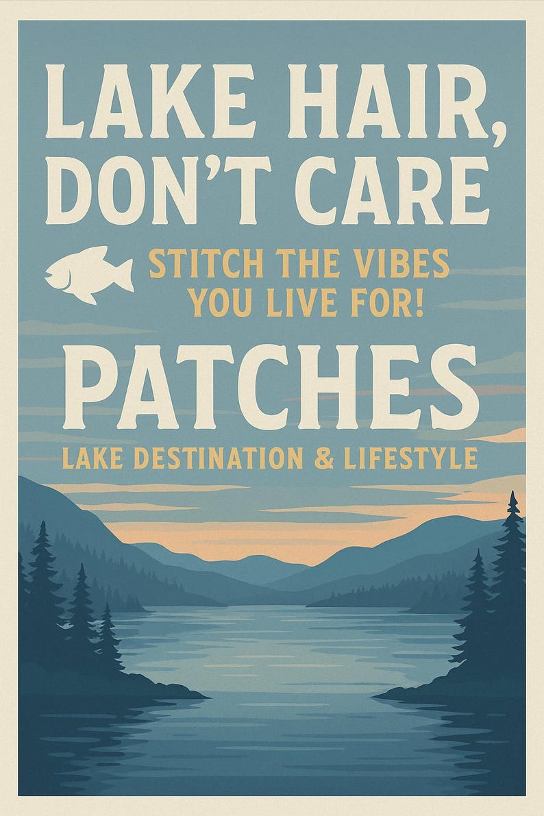 Custom Text Patch w/Mountain/Iron-On Patch/Personalized Gifts//Hiker & Camping/Embroidered Sew-On Applique for Clothing Vest/Jacket Backpack image 12
