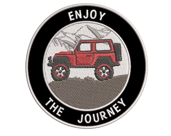 Wrangler Grill Embroidered Patch Iron-on//Sew-on Badge 4x4 Offroad Trail Applique