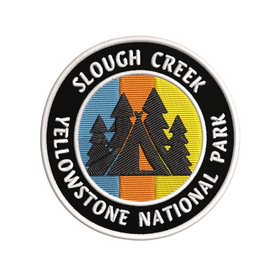 Yellowstone National Park Lodges Yellowstone Camping Patch - The only  official in park lodging