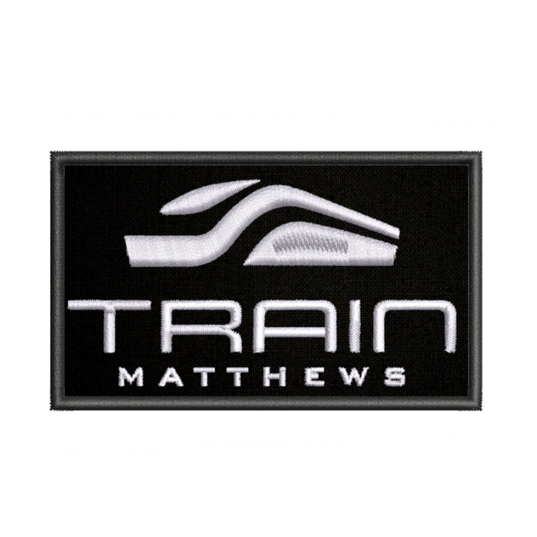 CUSTOM Train Matthews Patch Embroidered Patches Badge Emblem for