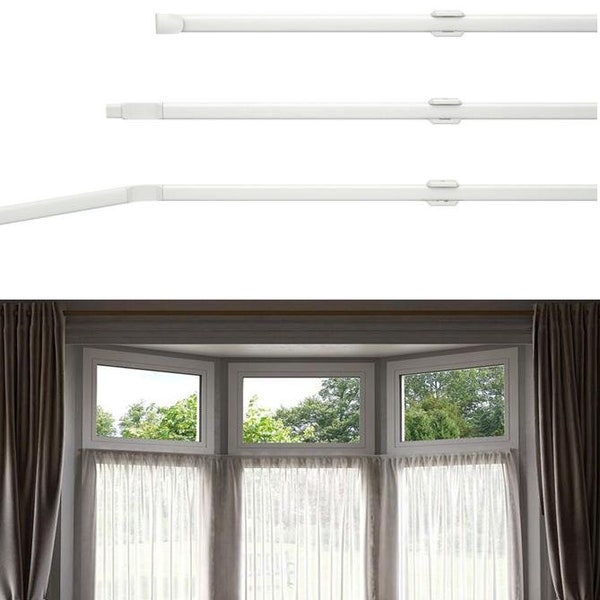 Flexible Track / Rod for Bay Windows  - 475cm Or 400cm - Can be cut to size