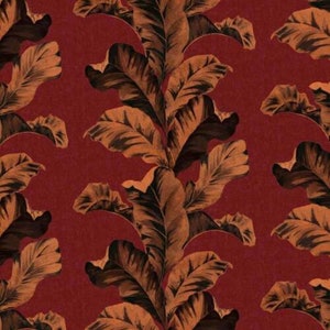 CLEARANCE - Paloma Faith Collection ORIENTAL LEAVE Wallpaper 10 Meter Roll