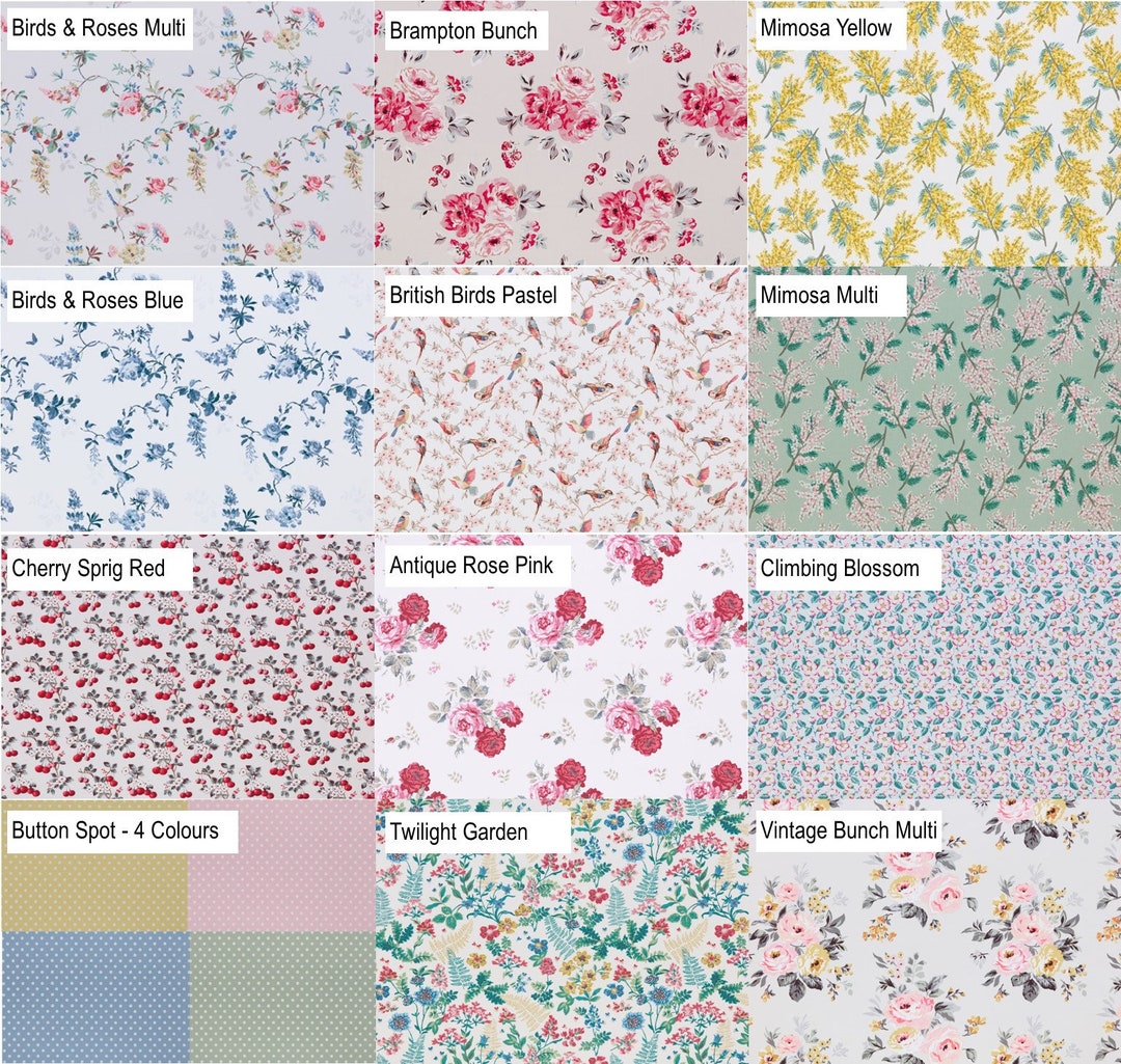 Cath Kidston Fabrics Sold by the Meter Many Designs to Choose From SALE