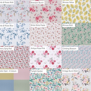 Cath Kidston Fabrics Sold by the Meter - Many Designs to Choose From - NEW