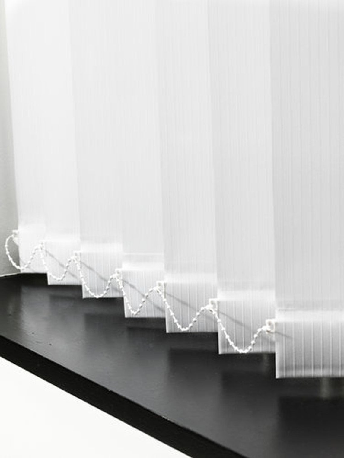 White Textured Vertical Blind Kit 140 or 240cm Drop 89mm Etsy UK