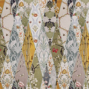 THE CHATEAU - Nouveau Tapestry Wallpaper - Multi Coloured Wallpaper