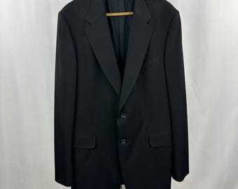 Gucci Black Wool Blazer Jacket – Tailored Fit, F/W 2006 Collection