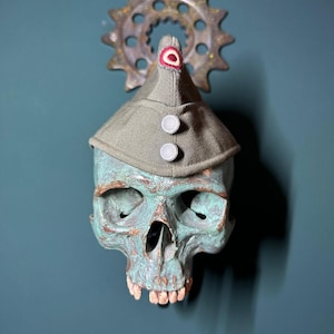 Berretto da campo originale dell&#39;esercito austriaco – Bundesheer Feldmütze / Cappello militare vintage