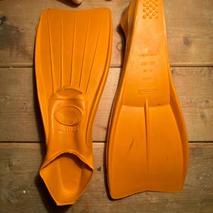 Superior Quality Rubber Swim Fins - Young Boys 28-30 - Free Expedited Shipping to USA (DDP Paid)!