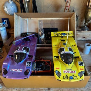 Kyosho Minolta 1:10 RC Race Cars (2001) – Collectible - Free Shipping USA (Ups Express, Ddp Paid)