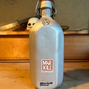 Vintage Markill Aluminium Water Bottle | Free Shipping USA (UPS Express, 2–5 Days, DDP Paid)