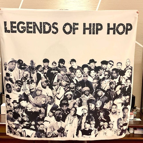 Legends of Hip Hop Large Banner 40x40 American Etsy