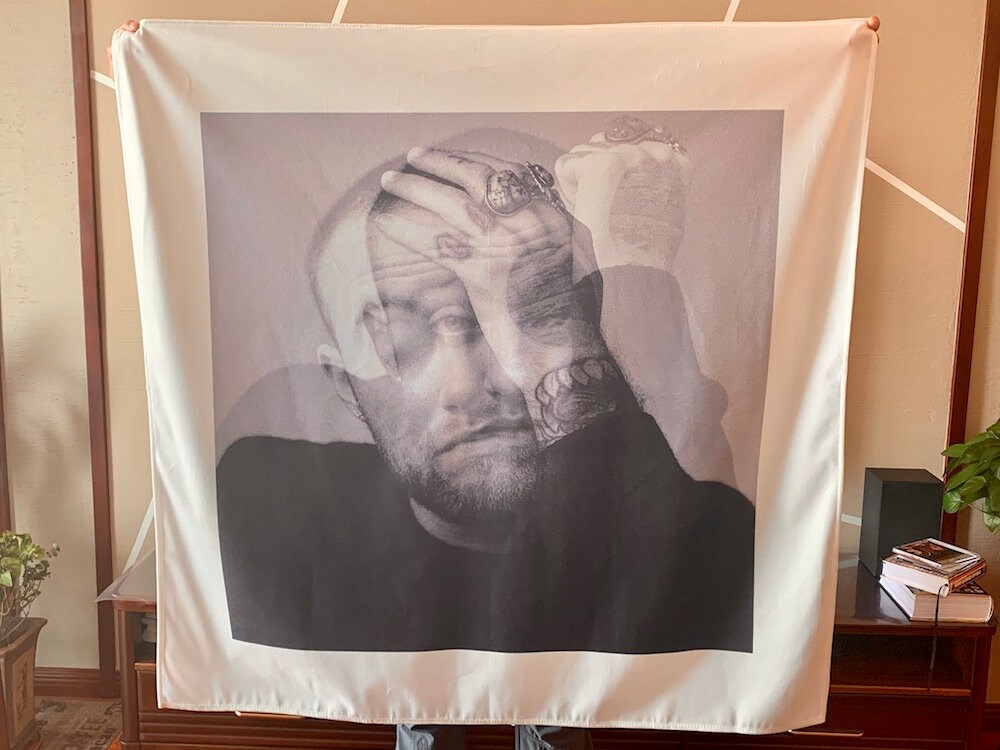 Mac Miller Circles Album Cover Large Banner 40x40 Etsy