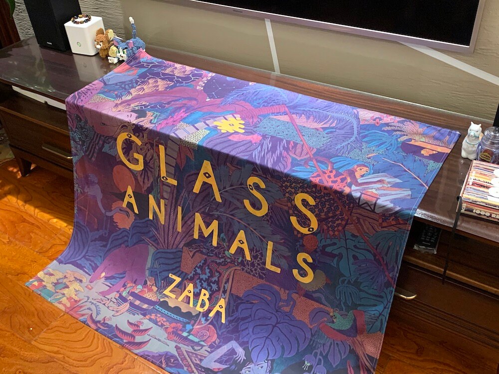 Glass Animals Zaba Album Cover Large Banner 40x40 Etsy