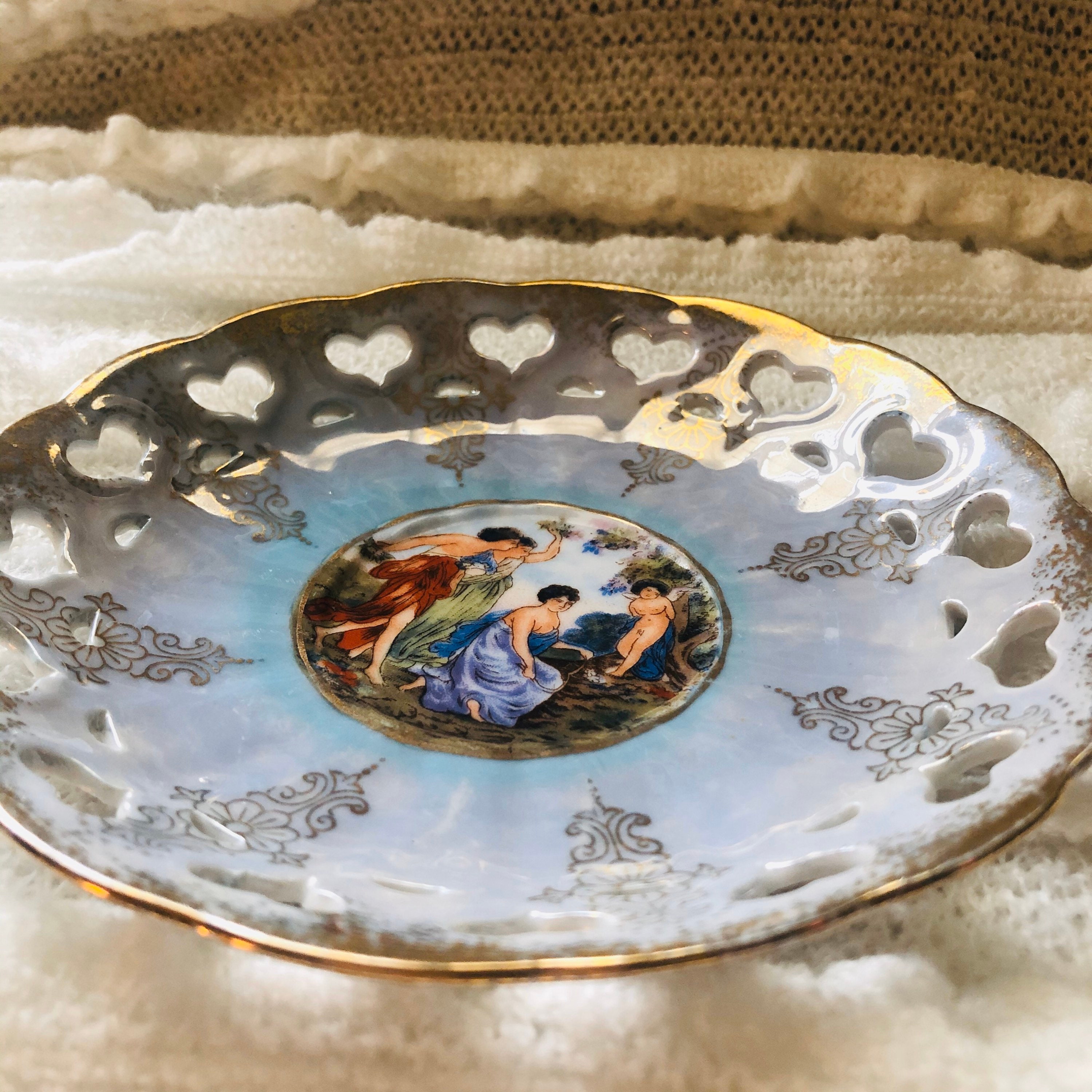 Lefton Decorative Plate Grecian Scene Decorative Plate Etsy UK