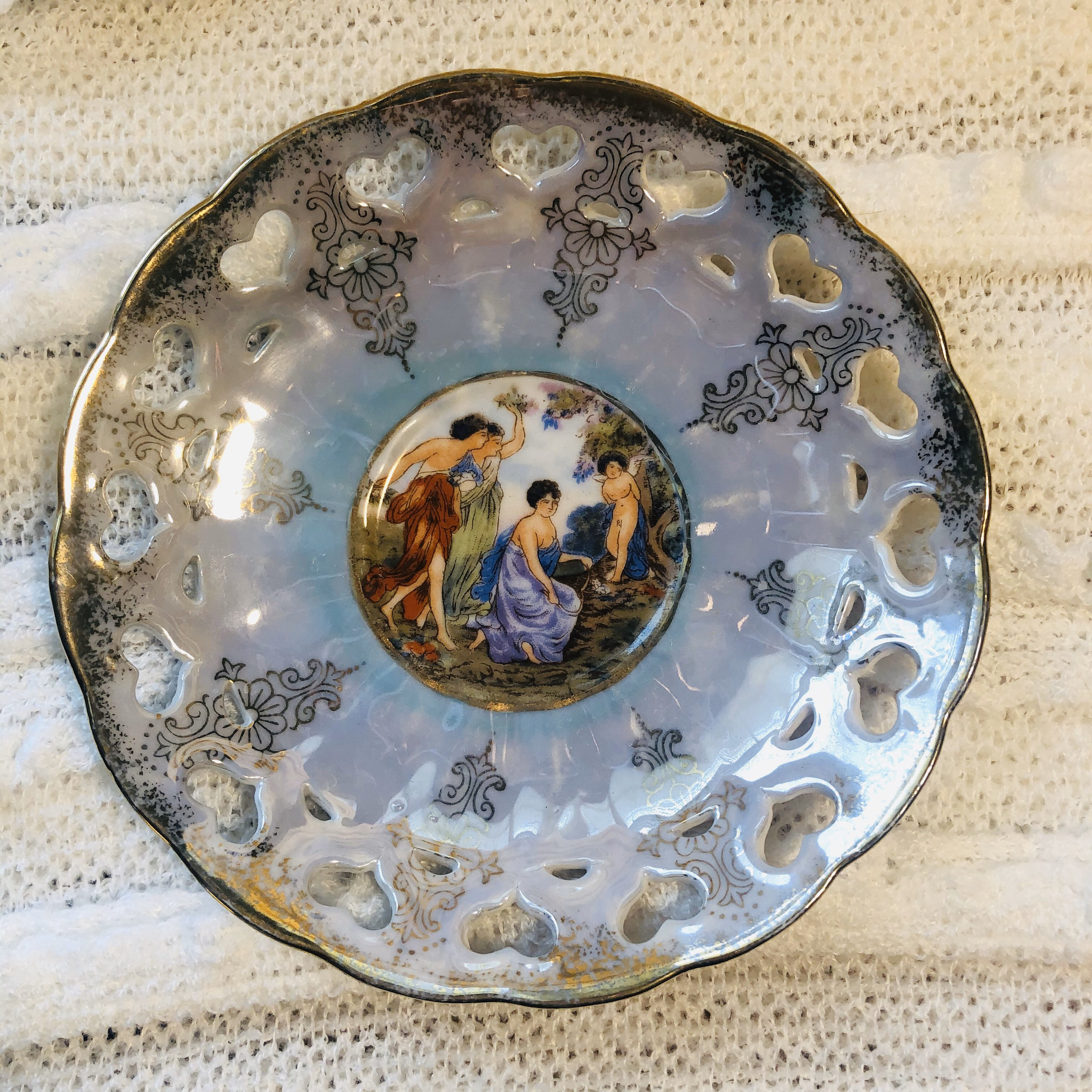 Lefton Decorative Plate Grecian Scene Decorative Plate Etsy UK