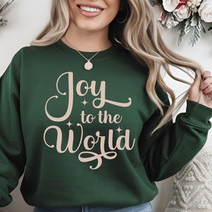 Christmas PNG Joy to the world Christmas shirt png Christmas 2024 sublimation Christmas Sweatshirt design Christmas Shirt  Christmas Quote