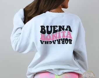 Buena Bonita Borracha T-shirt Design SVG PNG PDF  Latina svg   Mexican  Latina Shirt svg   Spanish Quote  Latina png  Latina Shirt Digital