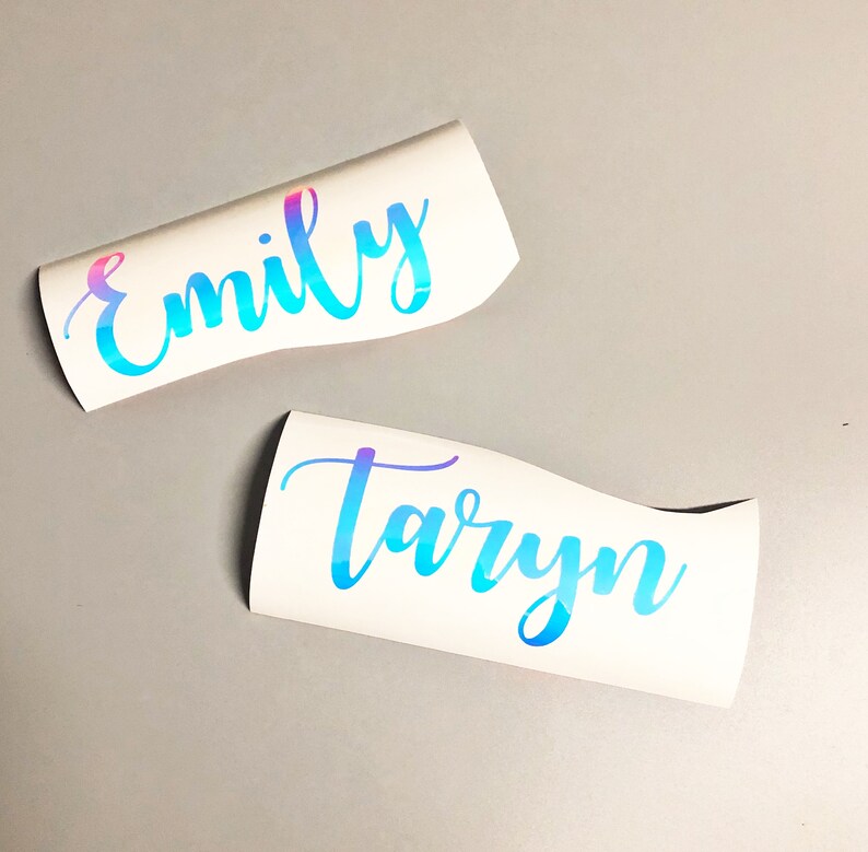 Sticker for Hydro Flask Name Decal for Hydro Flask Etsy