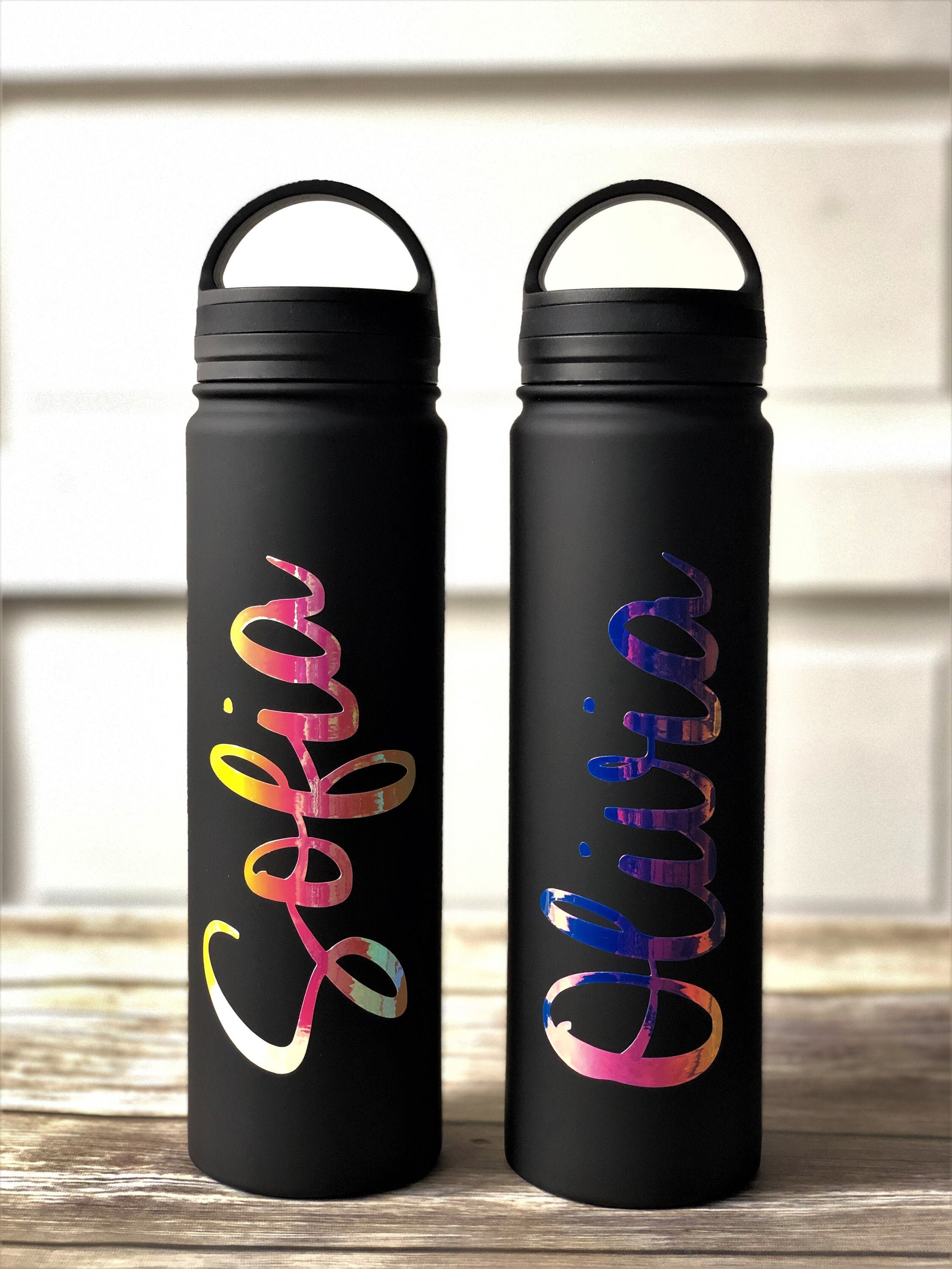 Personalized Insulated Water Bottle/ Stainless Steel Water Etsy