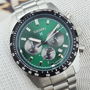 Pre-Owned Seiko Prospex Speedtimer Solar Chronograph – 39mm – Excellent Condition – No Box/Papers Men’s Watch -09
