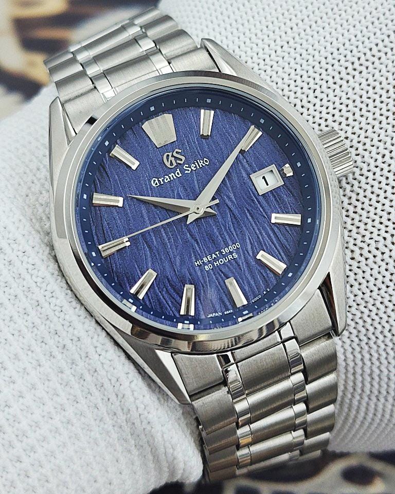 Vintage Grand Seiko Automatic Japan Men's Watch | 40mm Blue