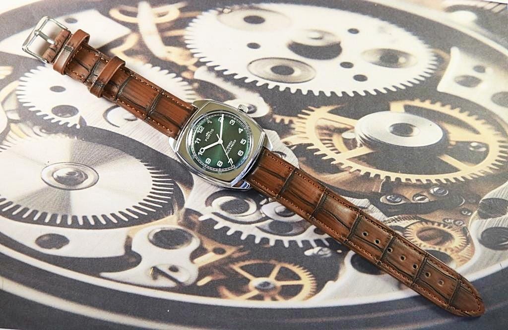 ヴィンテージ 改装済み Fortis スイス製 手巻き機械式 メンズ腕時計