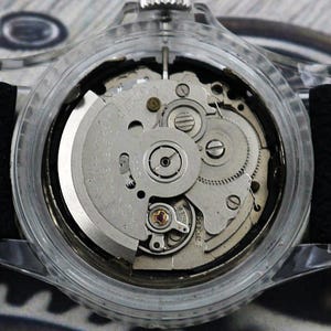 custom made Seiko PADI diver style MOD automatic mens wrist watch vintage japan 7S26 movement blue dial gift for men for him - 02 image 10