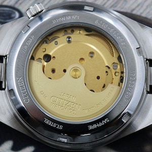 Citizen Tsuyosa NJ0151-88M Automatic Watch – 40mm Blue Dial | Sapphire Crystal | Stainless Steel | Unused No Box Papers image 8