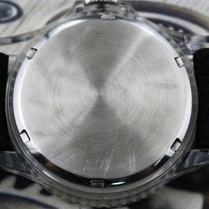 custom made Seiko PADI diver style MOD automatic mens wrist watch vintage japan 7S26 movement blue dial gift for men for him - 02 image 9