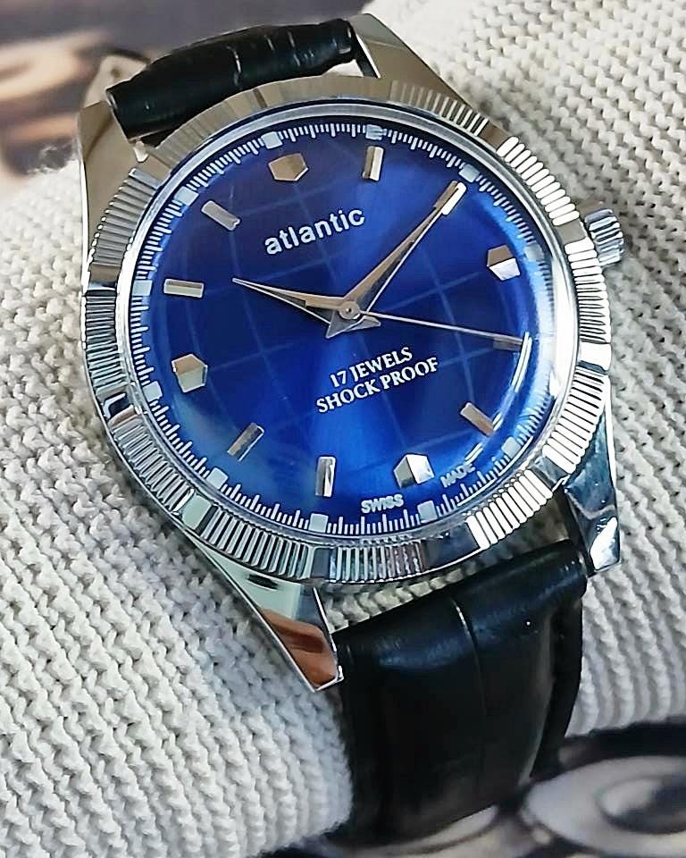 ヴィンテージ 腕時計 メンズ atlantic 美品 Vintage Atlantic Watch - Etsy