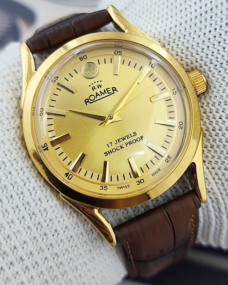 ORIS 17 JEWELS 腕時計 ゴールド Oris 17 jewels - Etsy 日本