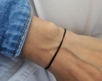 ブラックストリングサーファーブレスレット（男性用）、ブラックスレッドブレスレット、カバラブレスレット、イーブルアイブレスレット（男性用）、レッドストリングブレスレット（男性用）、ブラックジュエリー