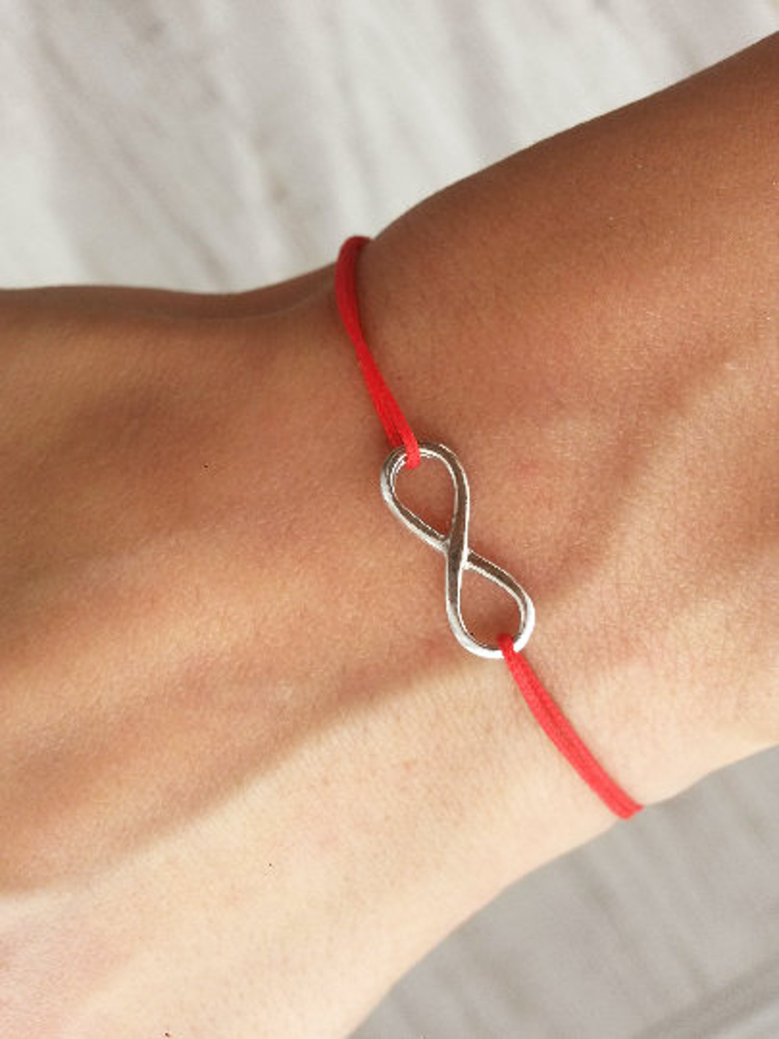 Infinity Red String Bracelet Man Best Friend Birthday Gift Etsy