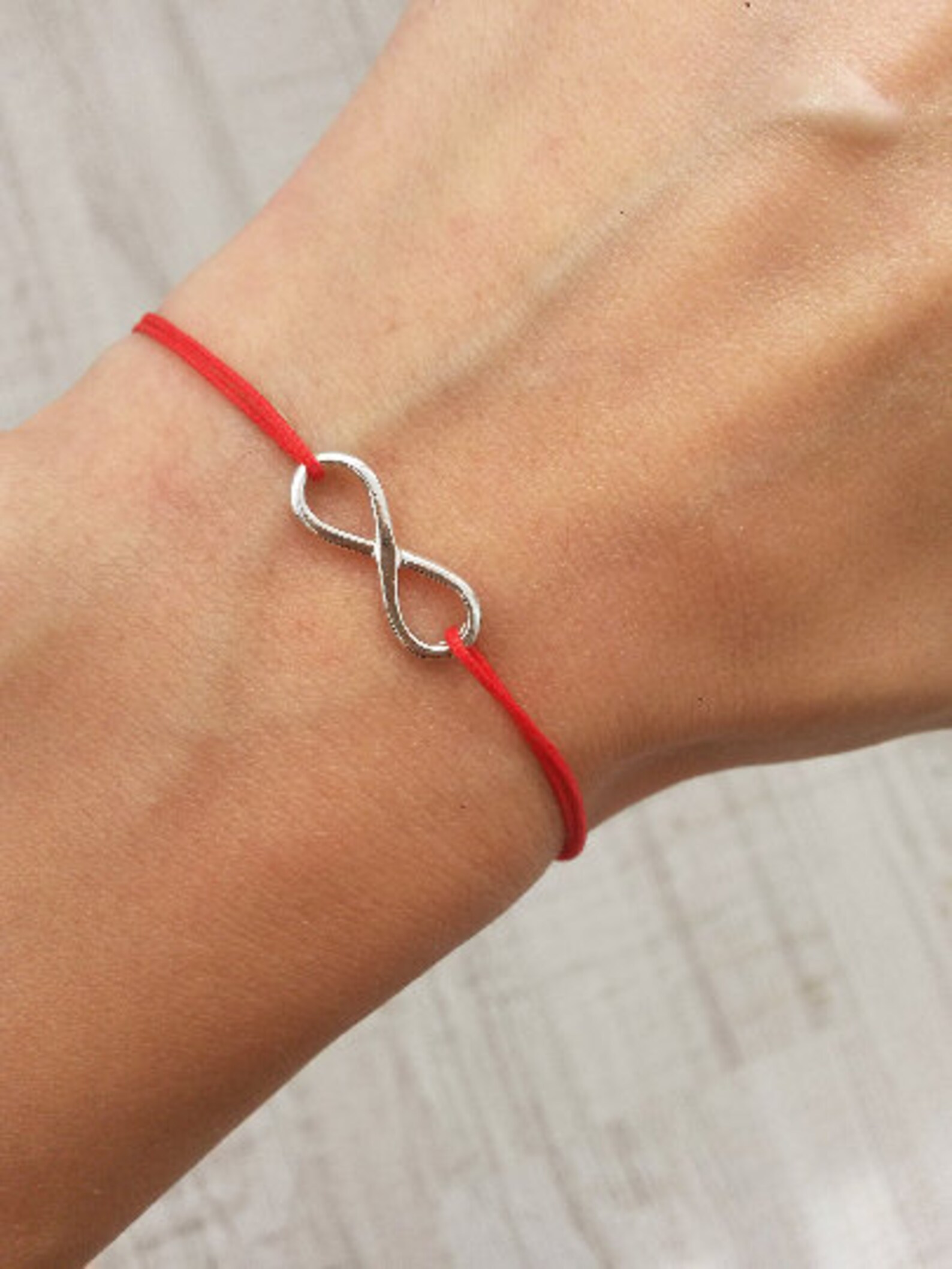 Infinity Red String Bracelet Man Best Friend Birthday Gift Etsy