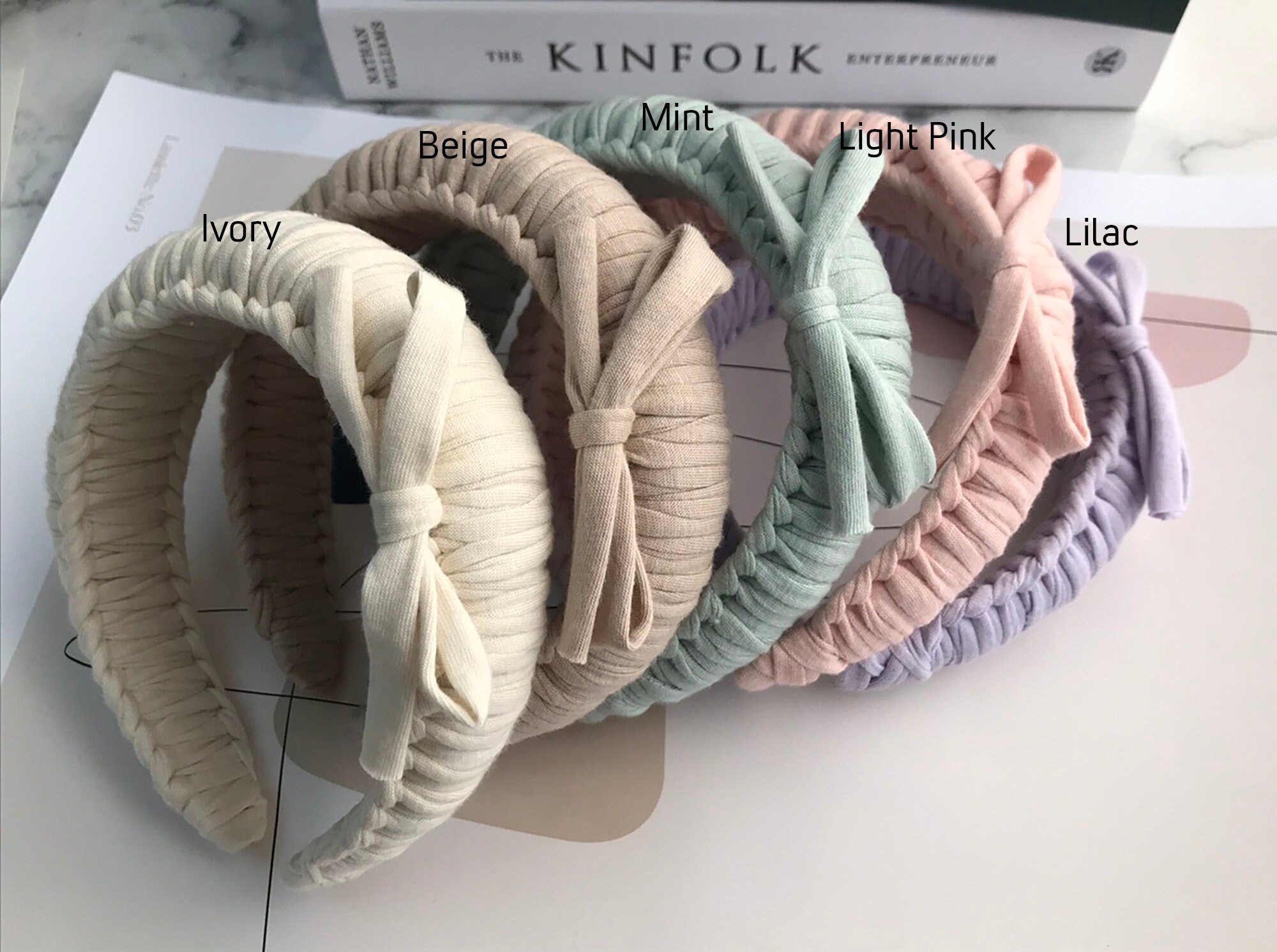 Natural Headband Designer headband Padded headband Etsy