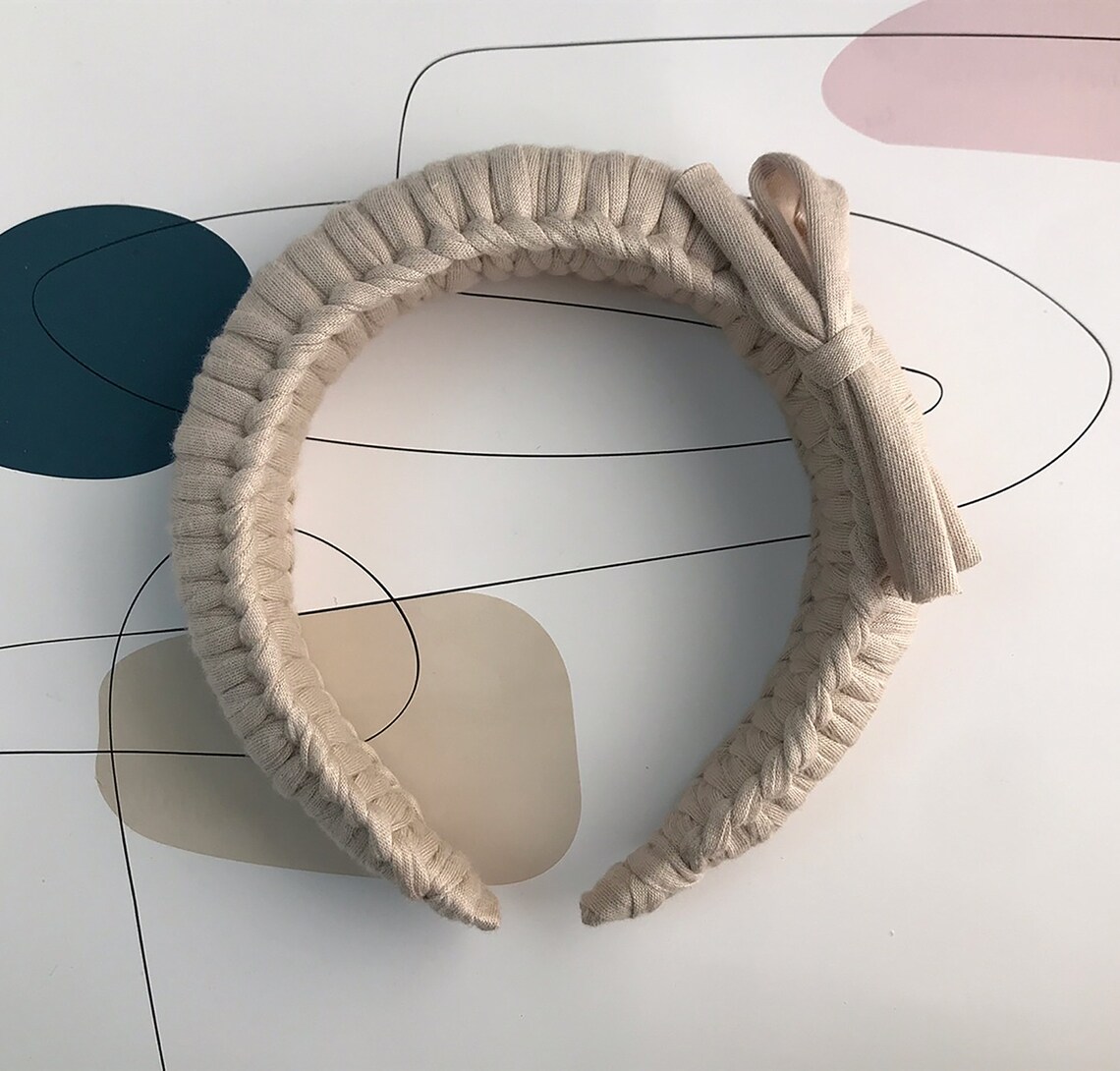 Natural Headband Designer headband Padded headband Etsy