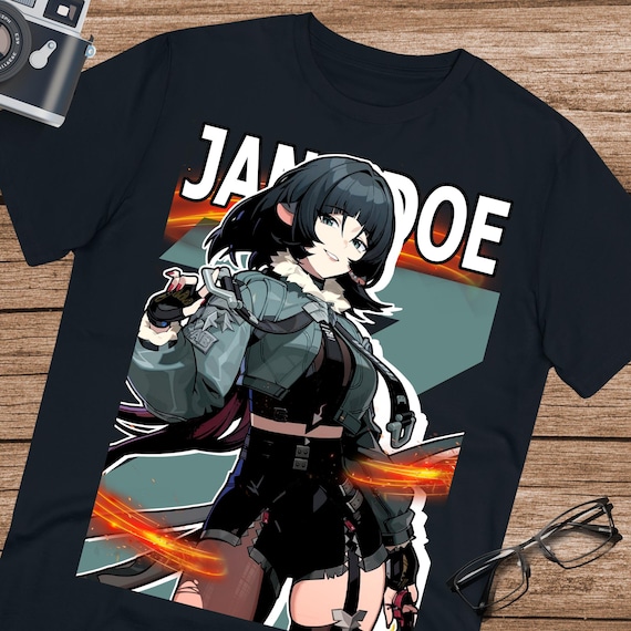 Jane Doe Zenless Zone Zero Shirt Fan Jane Zzz T Shirt Unisex