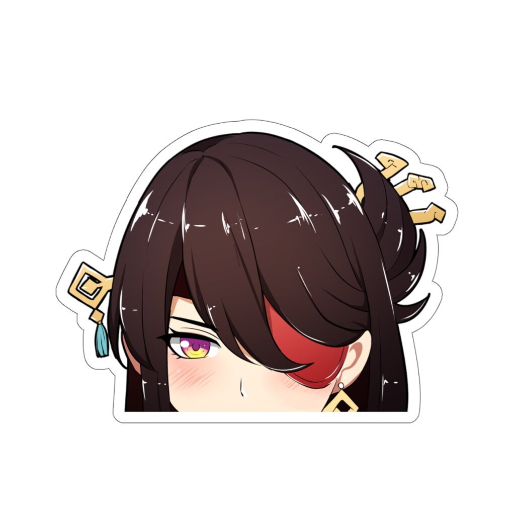 Genshin Impact Beidou Kiss Cut Stickers Etsy Canada