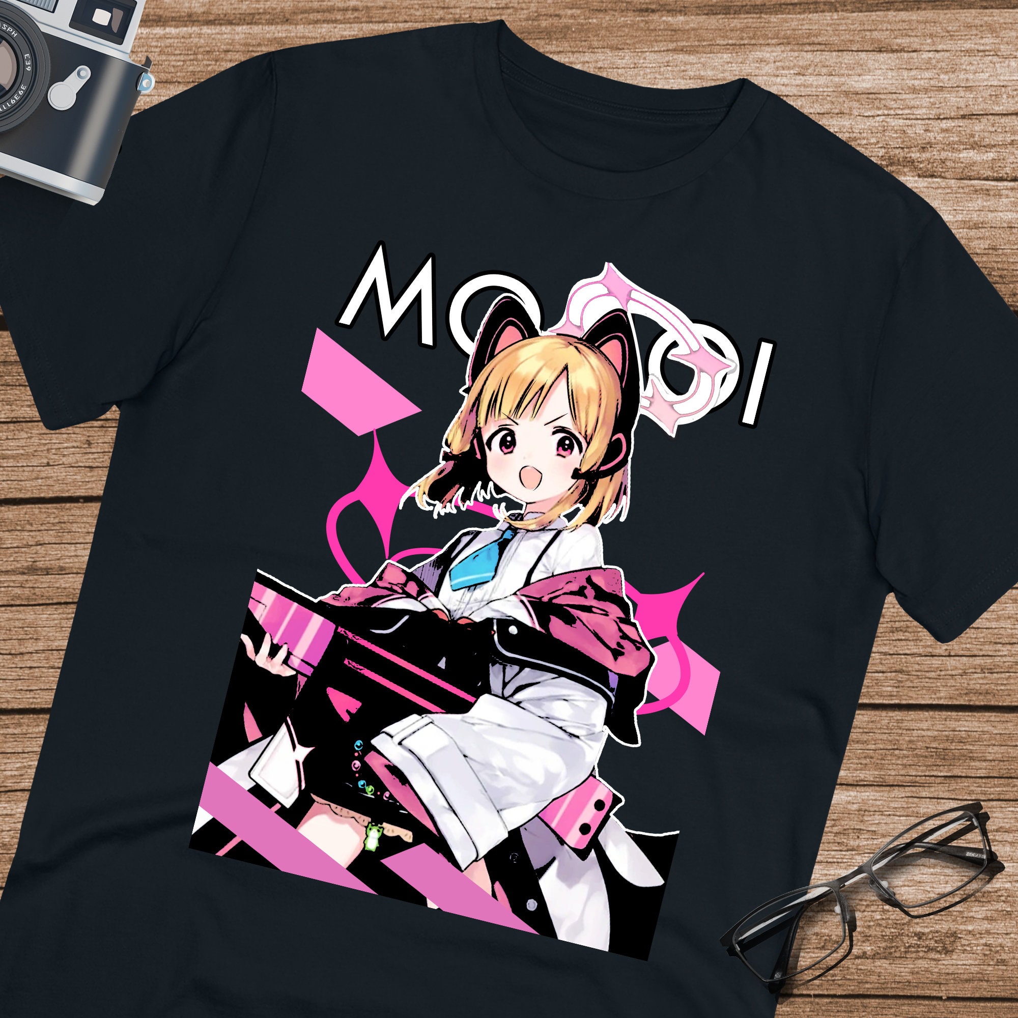 ブルアカ オーバーサイズ痛Tシャツ モモイ XXLサイズ 碧衣リン（アニメ原画 by studioもがな） / 碧衣リン公式