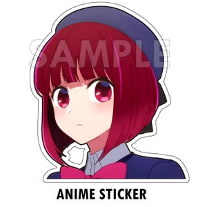 Kana oshi no ko Die-Cut Stickers Kana Arima Oshi no ko peeker Sticker