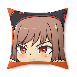 Nikke Rapi Cute Pillow Goddess of victory Nikke Spun Polyester Square Pillow