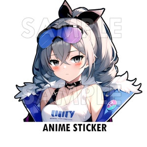 Silver Wolf Honkai Star Rail Sticker: Die-Cut Decal